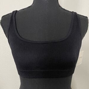 NWT Free People Sienna Strappy Rib Bra